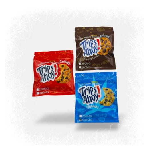Trips Ahoy! — Híbrida · 500 mg THC · Comestibles