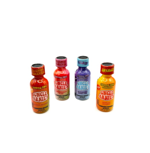 Uncle Arnie's — THC Infused · 100 mg THC · Bebidas